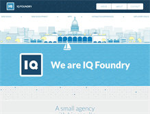 Tablet Screenshot of iqfoundry.com